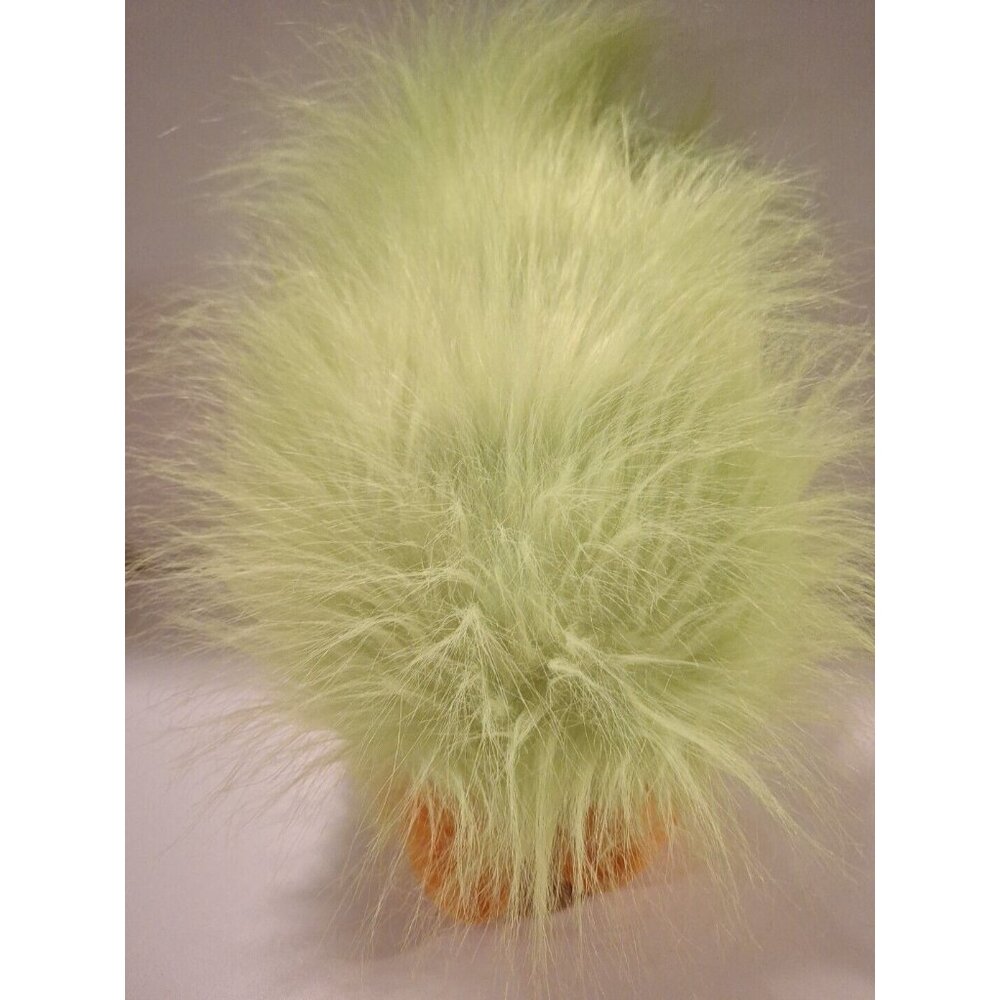 Fuzzbert DreamWorks Trolls Plush Green Hair & Orange Feet 9 Inches Toy Factory - Picture 3 of 6